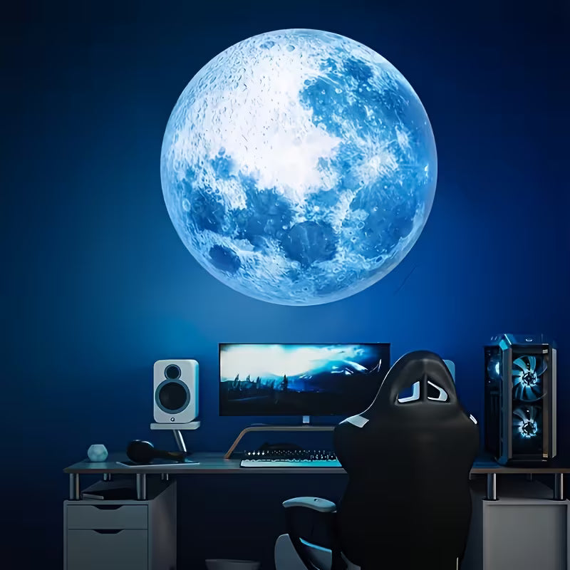 Starry Sky Projection Lamp, USB Powered, 360¡ã Rotatable, Moon Lamp with Yellow, White, and Blue Slides, Bedroom Ceiling Decor Light, Proposal and Wedding Background Ambient Light, Portable Photo Prop, Perfect Essential Gift for 13 Holidays