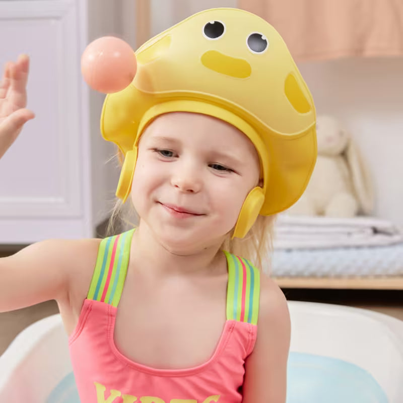 Adjustable Duck Shower Cap for, Suitable for and, Shampoo Cap, Shower Cap, Bath Cap, Shampoo Cap, a Must-have for and When Bathing and Washing Their Hair.