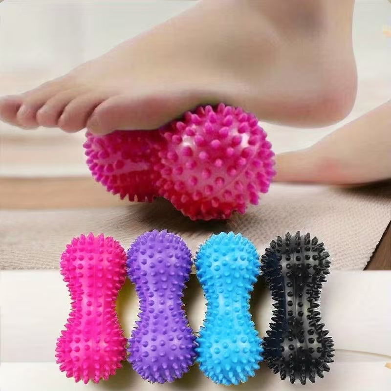 Peanut-Shaped Yoga Massage Ball for Deep Tissue Massage, Muscle Relaxation of Shoulders, Neck, And Back, Muscle, Neck Tension, Essential Yoga Ball Fitness