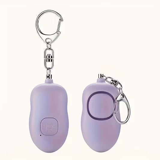 Rechargeable Personal Alarm 130DB | LED Light Keychain Alarm for Women and Elderly, USB Charging, Lithium Polymer Battery 54K+ sold Sourced from Souenei 4.9 out of five stars