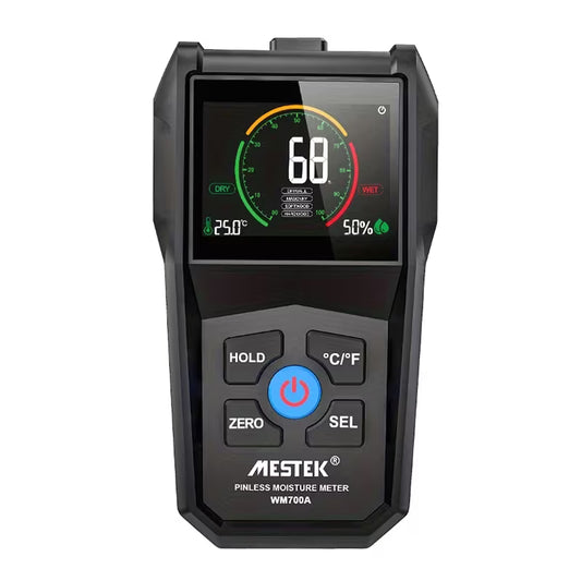Touchless Wood Moisture Meter with Color Display - Digital Electromagnetic Humidity Tester for Woodworking, Forestry & Renovation, Wood Moisture Meter, Forestry
