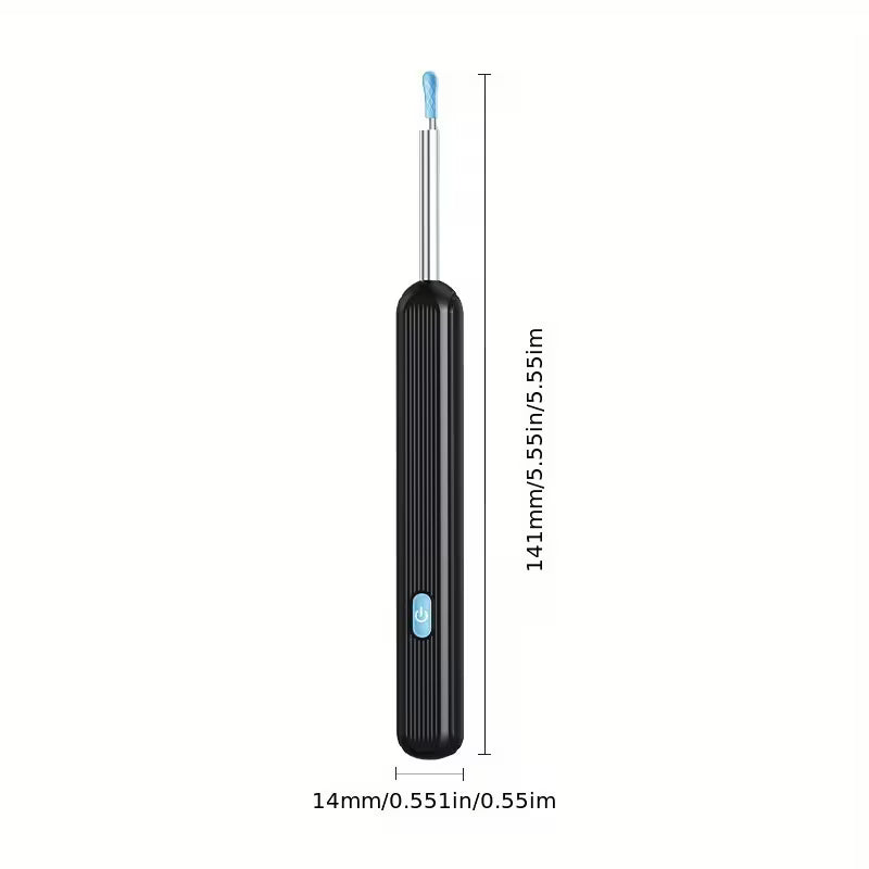 INSKAM 1080P Ear Wax Removal Tool with Camera, Ear Cleaning Kit with 6 Spoons, Wi-Fi Enabled, Rechargeable Lithium Battery, Ear Tweezers for Ear Care