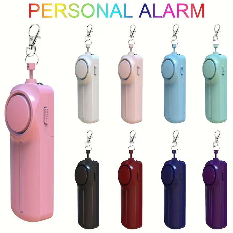 1pc 130DB Safety Sound Personal Alarm, Personal Safety Alarm Keychain, Personal Alarm for Women Men Elderly Emergency Safety Alarm