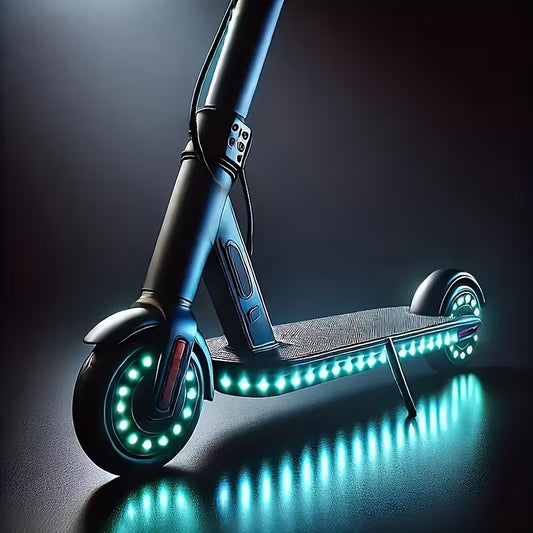 Multi-Color LED Scooter Light Bar, Flexible Material, Bendable, Multiple Colors Available, Adhesive Backing Design, Easy to Paste, Suitable for Bicycle, Electric Vehicle Decoration, Can Be Used for Indoor And Outdoor Contour Decoration
