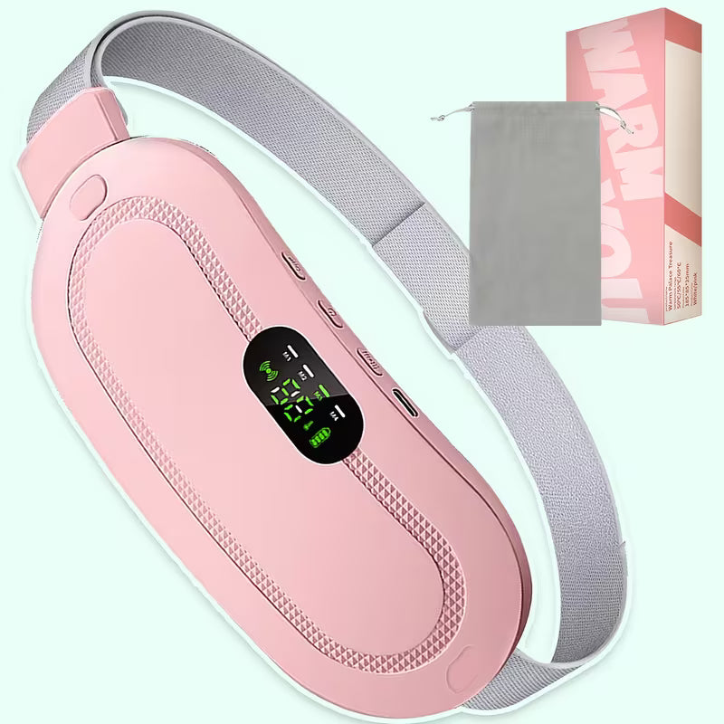 Cordless Heating Pad with 3 Heat Levels And 4 Massage Modes, Portable Heating Pad, 3s Fast Heating Gift for Women And Girl Gift, Present, Relax At Home Office And Car