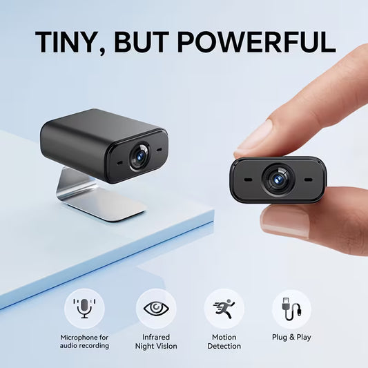 1pc X6 Connection Mini Camera, Real-time Monitoring, Infrared Night Vision, Motion Detection, Puppy Camera Nanny Camera, Home Security Smart Camera, Easy to Install Camera Indoors