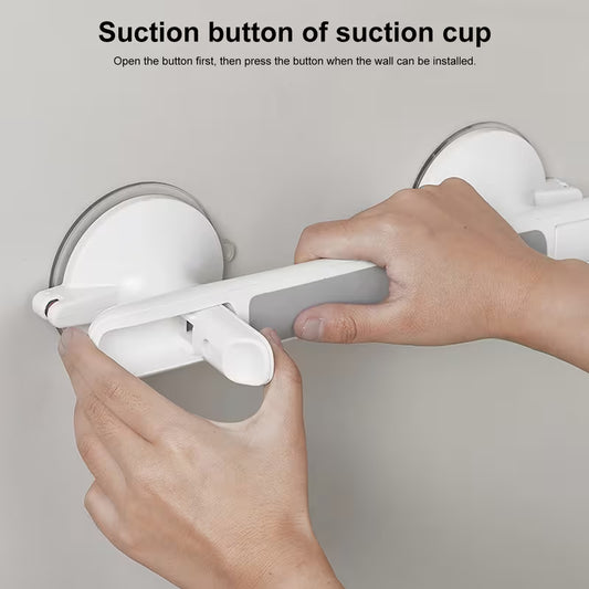 1pc Home Safety Handrails for The Elderly, No Need to Drill Holes, Non-Slip Suction Handrails, Reusable Suitable for Tiles, Glass And Hard Plastic Surfaces, Suitable for Bathrooms, Toilets, Living Rooms, Kitchens