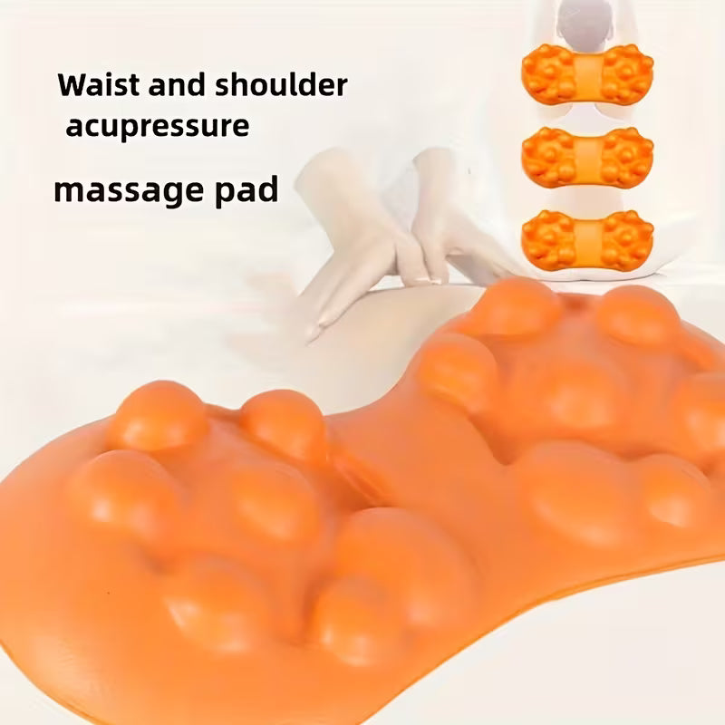 Trigger Point Back Massager for Sciatica - Deep Tissue Muscle Release Massage Tool with 14 Trigger Points for Optimizing Hip, Sacroiliac Joint, Pelvis, Sacrum and Lumbar, Special Features for and Muscle