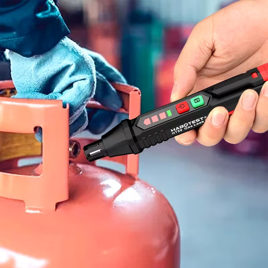 HT59/HT60 Gas Leak Detector Alarm Combustible Gas Detector with Audible And Visual Alarm for All Types of Flammable Gases