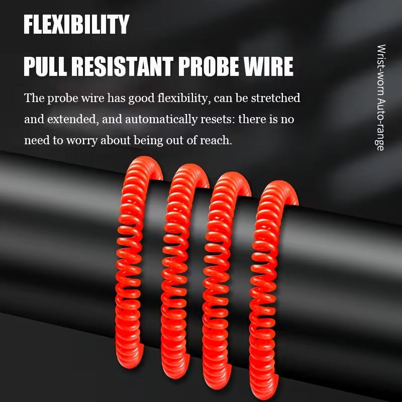1pc Mini Style Wearable Wristband with a Digital Multimeter Tester That Can Measure DCV, ACV Resistance Continuity, Compact and Portable