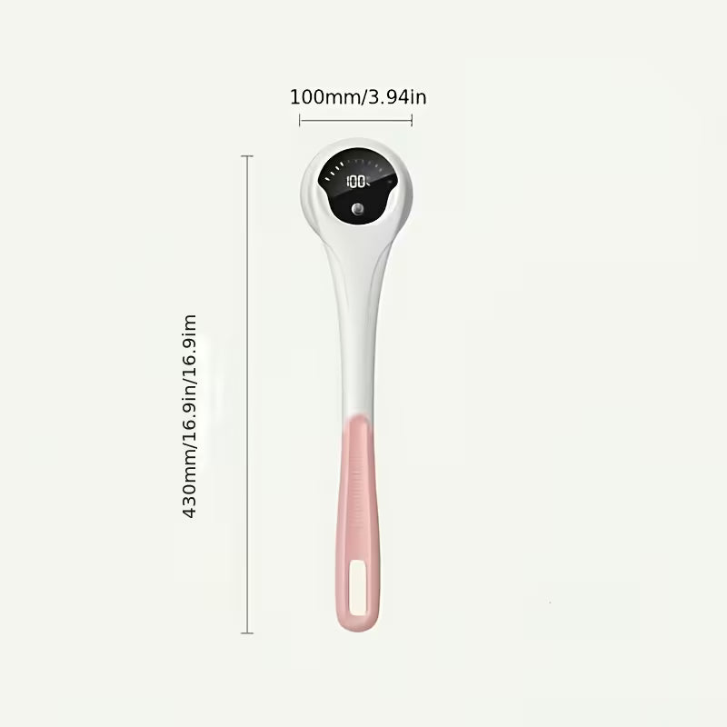 Electric Bath Brush: Smart Digital Display for Accurate Timing. IPX6 + Wireless Charging for Cord-Free, Safe Bathroom Use. All-In-One Brush Head for Daily Cleansing & At-Home Spa, Leaving Your Skin Glowing And Smooth!