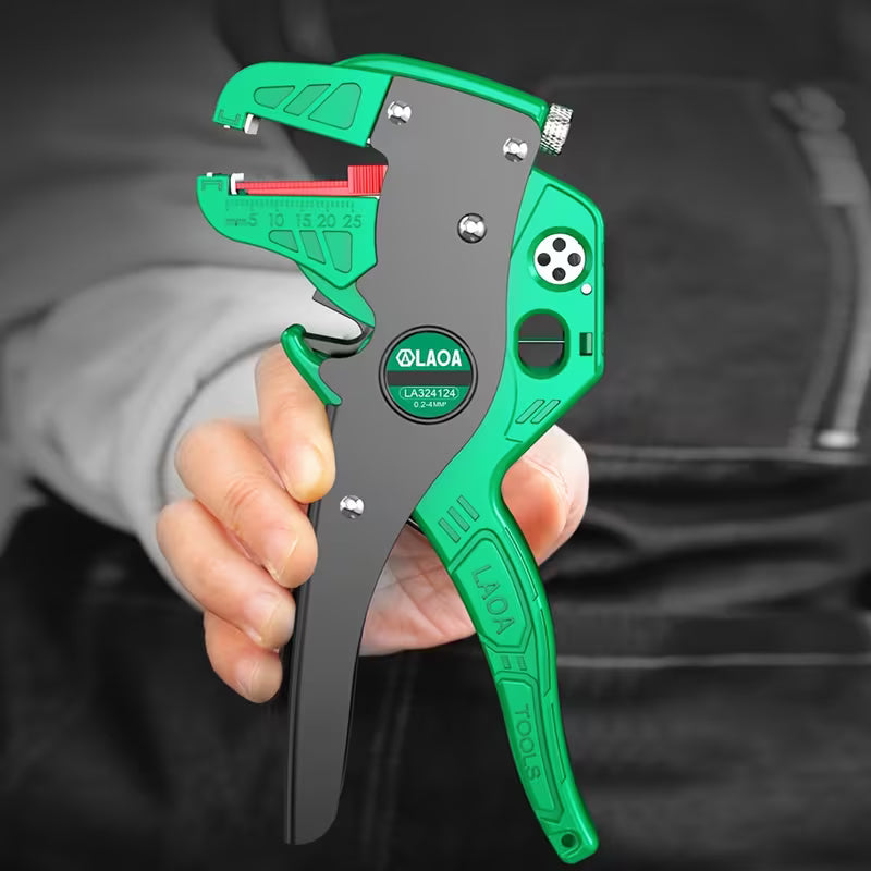 LAOA Duckbill Wire Stripper - Multi-functional Automatic Skinning and Peeling Pliers Special Tool for Electricians Eagle Beak Cable Stripper