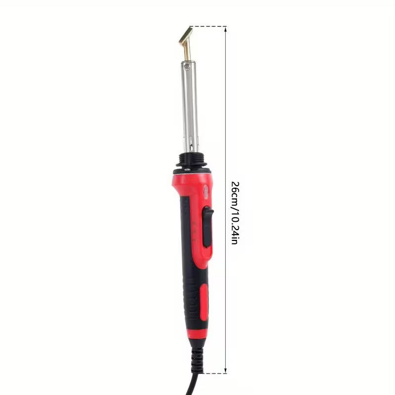 Upgraded 2 in 1 Plastic Welding Kit 100W Plastic Welding Repair Kit 3 Speed Temperature Control Soldering Gun Plastic Welding Set for Surface Repair-Us Plug