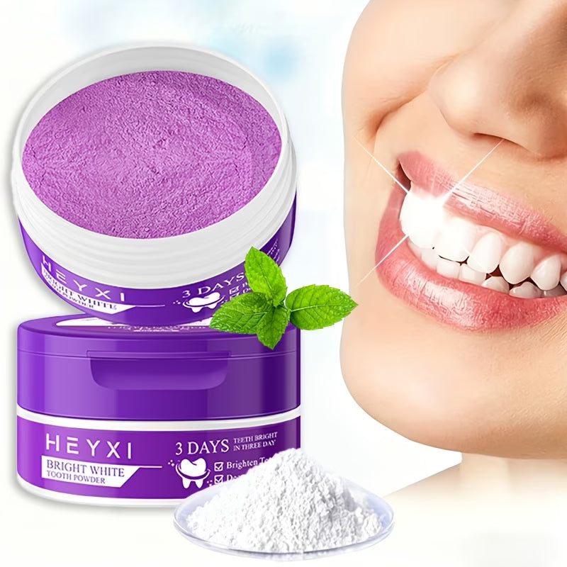 Purple Teeth Powder — Deep Cleaning, Freshens Breath, Essential for Personal Care