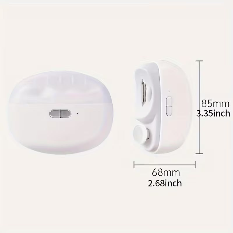 Electric Nail Clipper USB Rechargeable, 400Mah Lithium Polymer Battery, Suitable for Nail Art, Shaping, Polishing And Trimming, Perfect Gift for Friends And Family