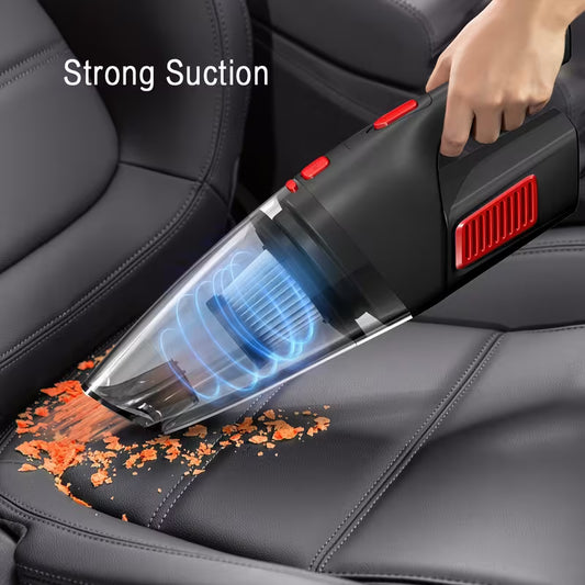 Wireless Convenient Handheld Car Vacuum Cleaner, Powerful Suction Kitchen Floor Cleaning Supplies, USB Charging Mini Cleaning Dust Collector, Suitable For Cars, RV, Home, Office, Industrial Sites And Other Gap Tools
