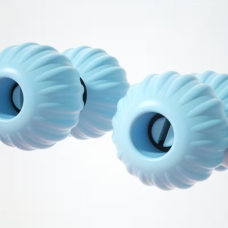 1pc Roller Blue/Pink/Black Handheld Body Roller Ual Roller Massager Trigger Point Roller Stress for Women Body Care Gift