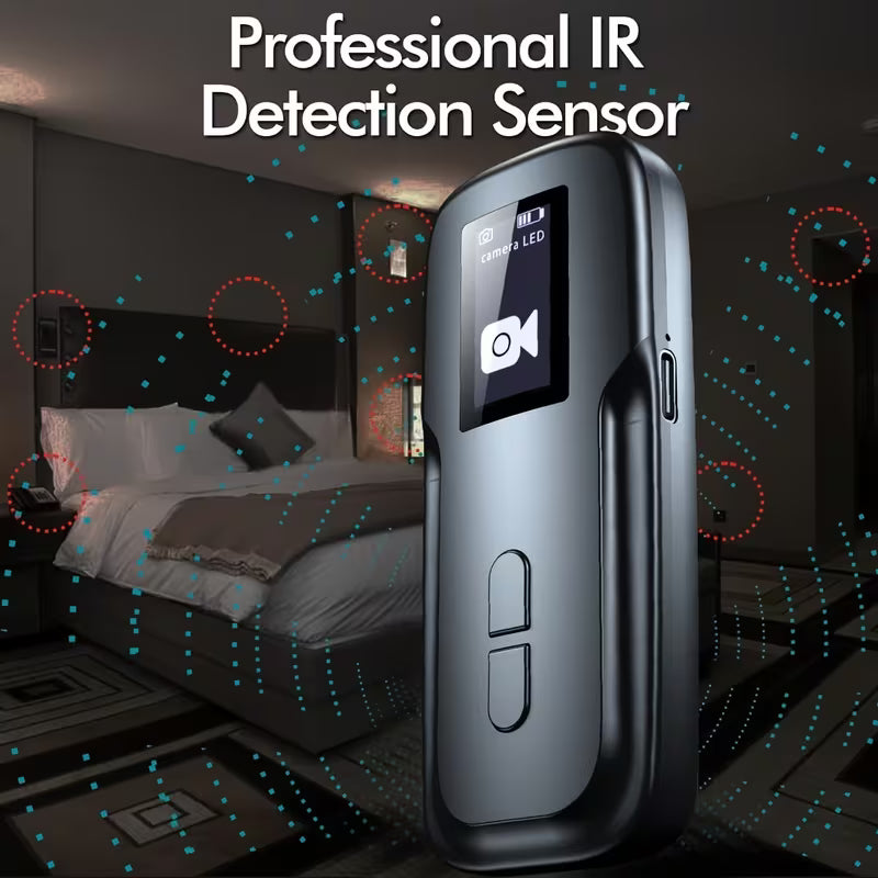 2026 Latest Hidden Camera Detectors With OLED Screen, Anti Spy Detector, Bug Camera Detectors, Car Hidden Detector, Infrared Detector, RF Detector, Anti Eavesdropping, Finder Device, Anti Tracking For Travel, Office, Hotel