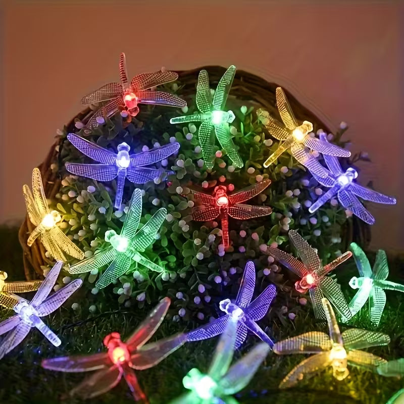 Lights Outdoor Waterproof Solar, Outdoor LED String Lights 8 Modes, Waterproof Outdoor Decoration, Suitable For Gardens, Balconies, Courtyard, Outdoors, Christmas, Solar Lamp String Waterproof